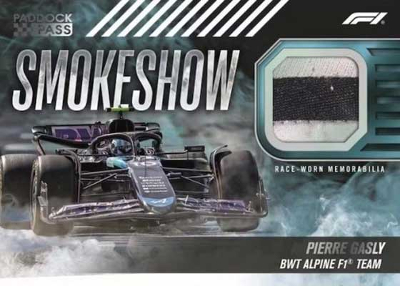 Smokeshow Relics Pierre Gasly MOCK UP