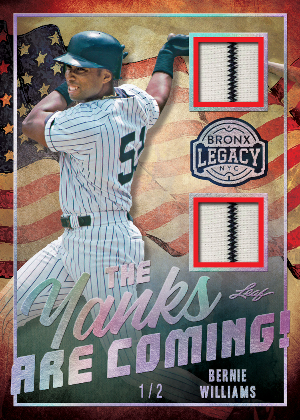 The Yanks Are Coming Bernie Williams MOCK UP