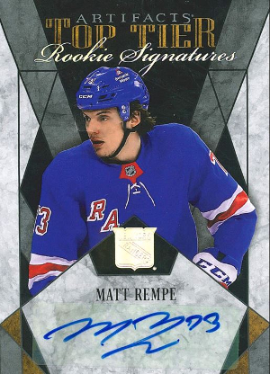 Top Tier Rookie Signatures Matt Rempe