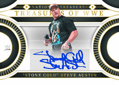 Treasures of WWE Signatures Stone Cold Steve Austin MOCK UP