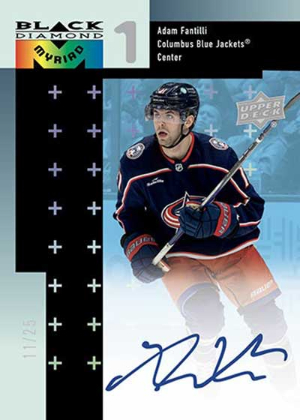 1998-99 Black Diamond Myriad Auto Adam Fantili MOCK UP