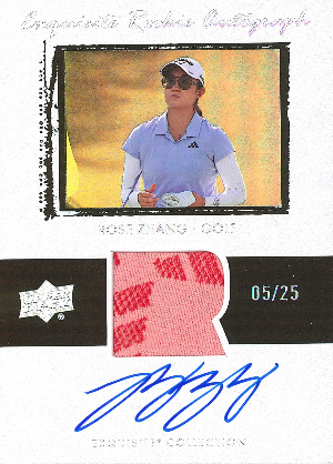 2003-04 Rookie Auto Materials Rose Zhang