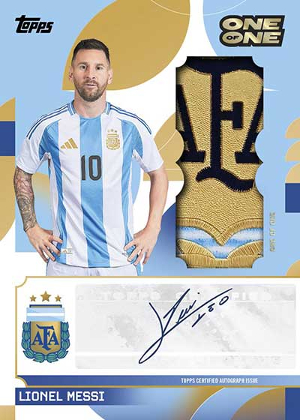 AFA Starballers Auto Relics Gold Lionel Messi MOCK UP