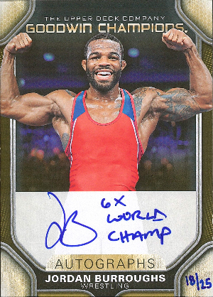 Auto Inscriptions Jordan Burroughs