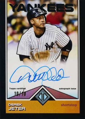 Base Transcendent Icons Chrome Auto Derek Jeter MOCK UP