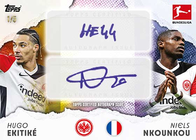 Dual Auto Hugo Ekitike, Niels Nkounkou MOCK UP