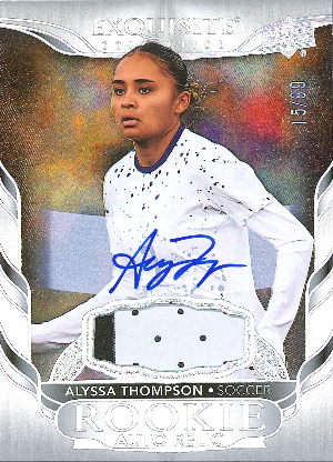 Exquisite Collection Rookie Auto Materials Alyssa Thompson