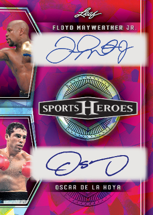 Heroes 2 Floyd Mayweather Jr, Oscar De La Hoya MOCK UP