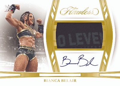 Horizontal Auto Memorabilia Bianca Belair MOCK UP