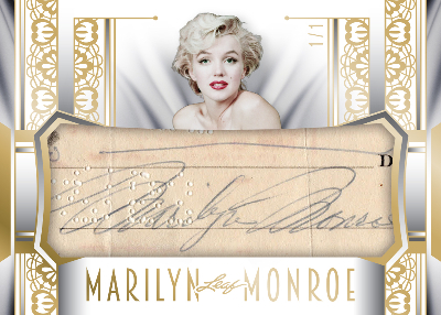 Icons Cut Signature Marilyn Monroe MOCK UP