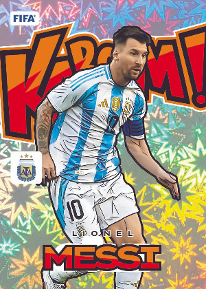 Kaboom Lionel Messi MOCK UP