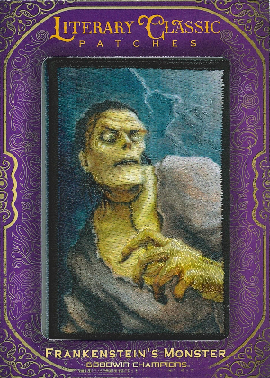 Literary Classic Patches Frankenstein's Monster