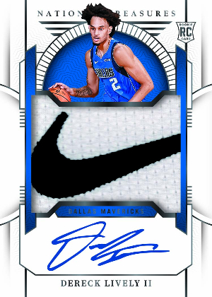 Rookie Patch Auto Dereck Lively II MOCK UP