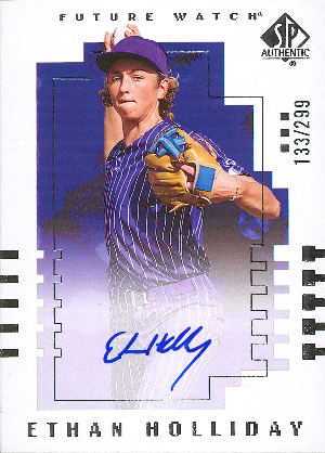 SP Authentic 2000 Future Watch Auto Ethan Holliday