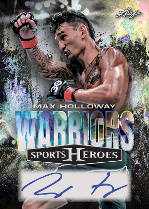 Warriors Max Holloway MOCK UP