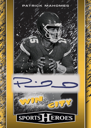 Win City Patrick Mahomes II MOCK UP