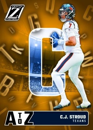 A to Z Gold C.J. Stroud MOCK UP