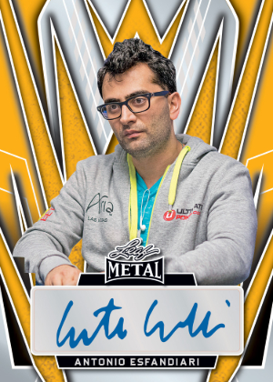 Autographs Gold Antonion Esfandiari MOCK UP