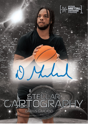 Base Auto Stellar Cartography Darius Garland MOCK UP