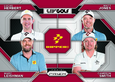 Base Team Card Lucas Herbert, Matt Jones, Marc Leishman, Cameron Smith MOCK UP