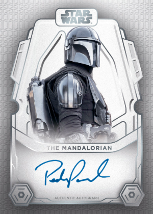 Design B Auto Pedro Pascal as the Mandalorian MOCK UP