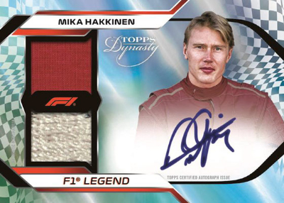 Dynasty Legendary Patch Auto Mika Hakkinen MOCK UP