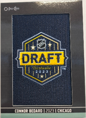 First Round Draft Patches Connor Bedard