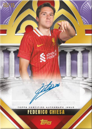 Palatial Pose Auto Purple Federico Chiesa MOCK UP