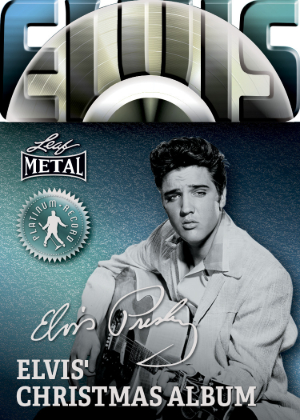 Platinum Record Elvis Christmas Album MOCK UP