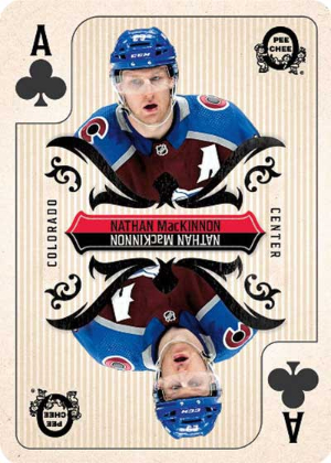 Playing Cards Nathan MacKinnon MOCK UP