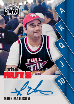 The Nuts Blue Mike Matusow MOCK UP