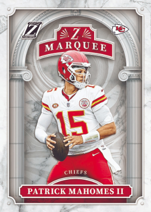 Z Marquee White Patrick Mahomes II MOCK UP