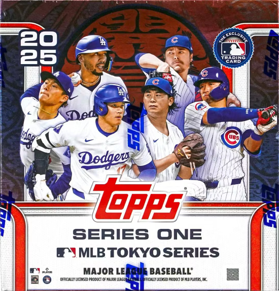 2025 Topps Series 1 Baseball Tokyo Series Mega Box