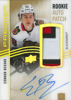 Acetate Rookie Auto Patch Connor Bedard