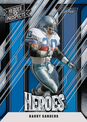 Base Heroes Barry Sanders MOCK UP