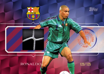 Camo Nou Goal Net Relics Barca Anniversary Ronaldo MOCK UP