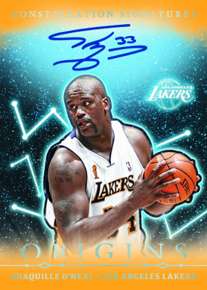 Constellations Signatures Gold Shaquille O'Neal MOCK UP