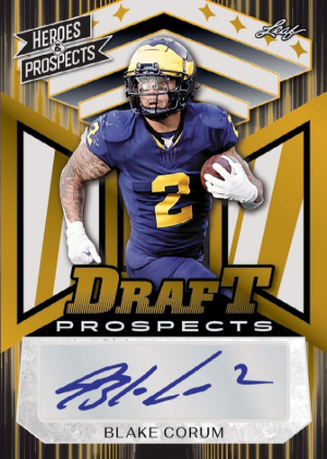 Draft Prospects Auto Blake Corum MOCK UP