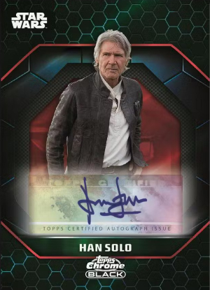 Duality of the Galaxy Auto Red Refractor Harrison Ford Han Solo MOCK UP