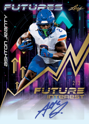 Future Interest Holo Gold Ashton Jeanty MOCK UP