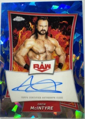 Red Brand Auto Blue Sapphire Drew McIntyre