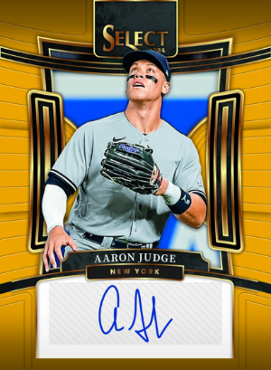 Signatures Gold Aaron Judge MOCK UP