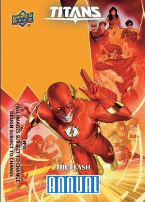 TITANS Lenticular The Flash MOCK UP