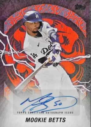 World Tour Domination Auto Mookie Betts