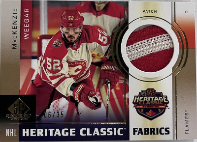 2023 Heritage Classic Fabrics MacKenzie Weegar