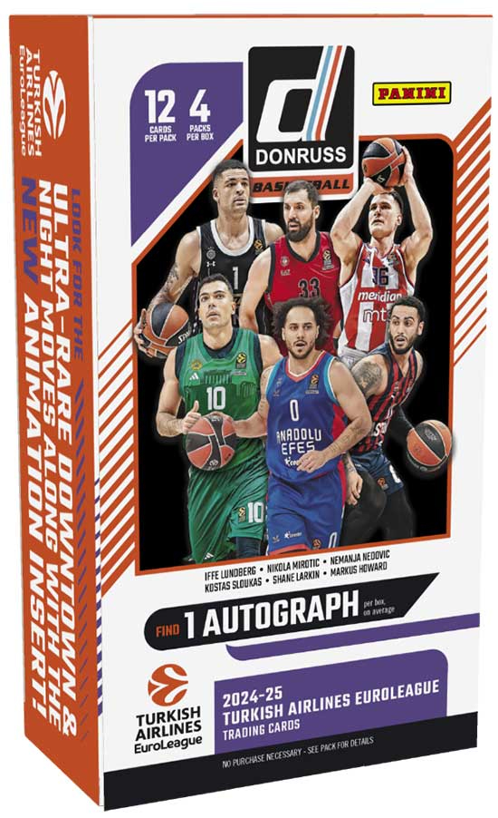 2024-25 Donruss Turkish Airline EuroLeague Basketball