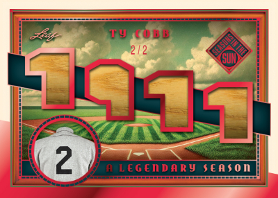 A Legendary Season Red Ty Cobb MOCK UP