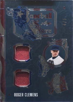 Baseball Lore USA Flag Foil Roger Clemens