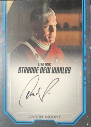Bordered Auto Anson Mount as Captain Pike