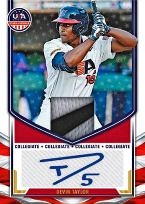 Collegiate National Team Signature Materials Devin Taylor MOCK UP